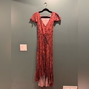 Tie dye High Low dress